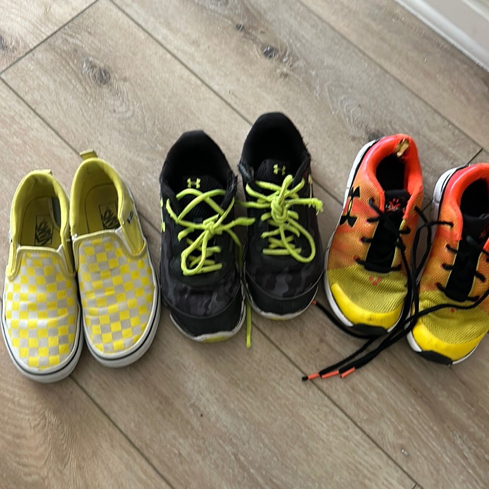 Lot of kids shoes